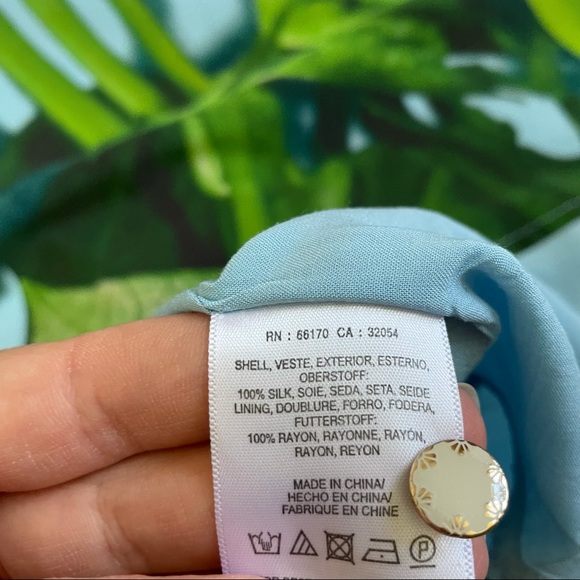 Anthropologie Blue & Purple Flower Tank Dress 8 - Picture 12 of 15